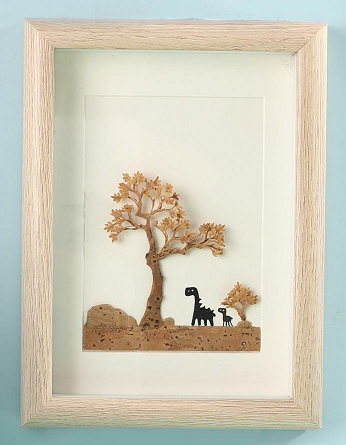 Oriental Carp Cork Decoration